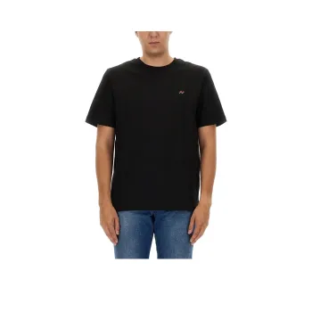 MISSONI Logo Embroidered Crewneck T Shirt