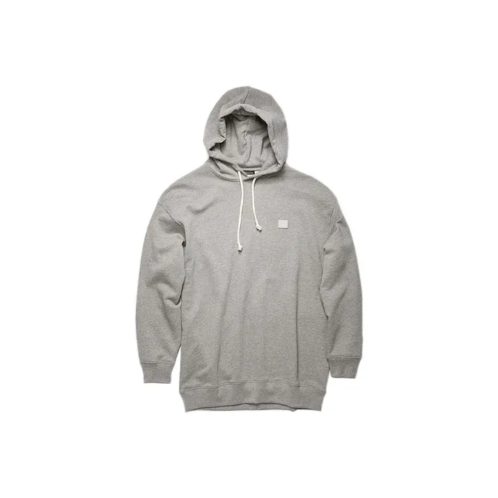 Acne Studios Face Logo Patch Drawstring Hoodie-0