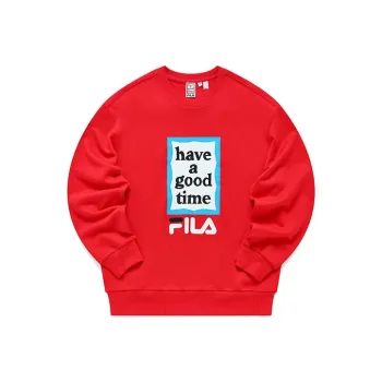 FILA x Have A Good Time Have A Good Time Collection Sweatshirt Unisex Passion Red