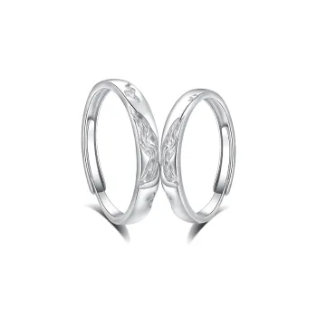 ZUOHUO S999 Fine Silver Rings Unisex