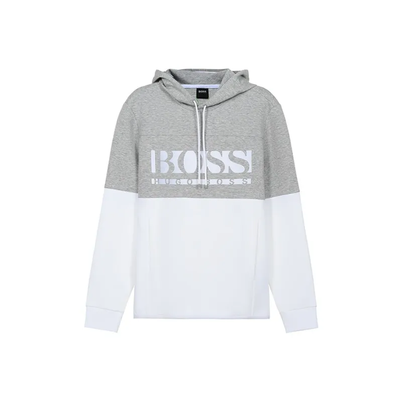 HUGO BOSS Sweatshirt Men's Light Gray-0