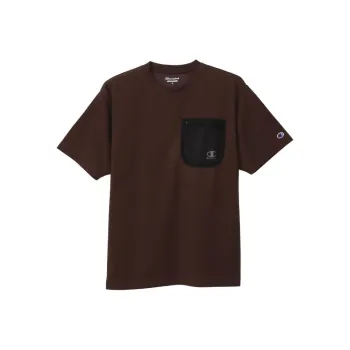 Champion T-Shirts Men Brown