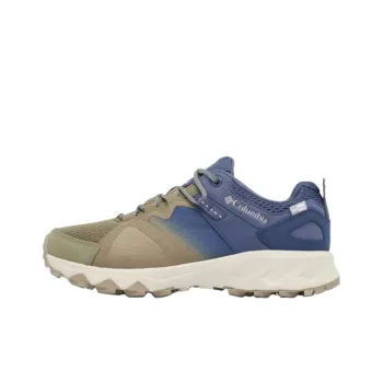 Columbia Peakfreak Anti Slip Wear Resistant Low Top Hiking Shoes Women's Blue Green