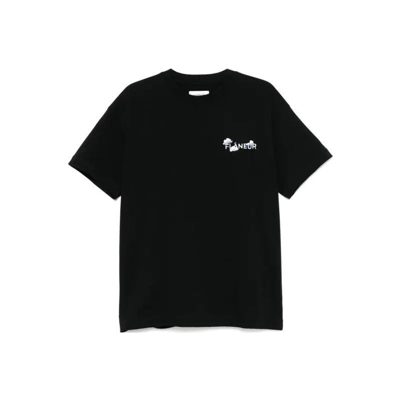Flaneur Homme T Shirt Men's Black-0