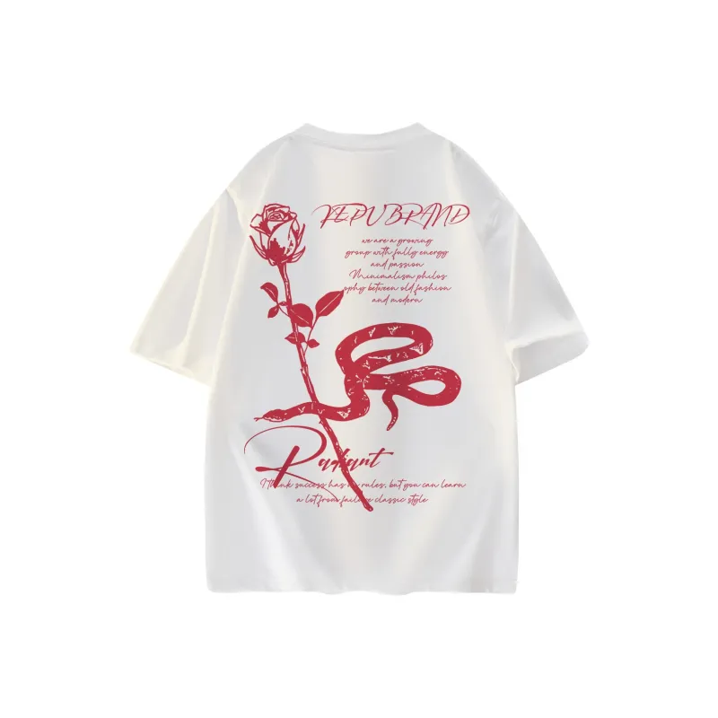 Kepu T-Shirt Unisex White-Black-2