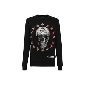 PHILIPP PLEIN Sweatshirts Men Black