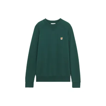 Maison Kitsune Fox Head Patch Classic Sweatshirt