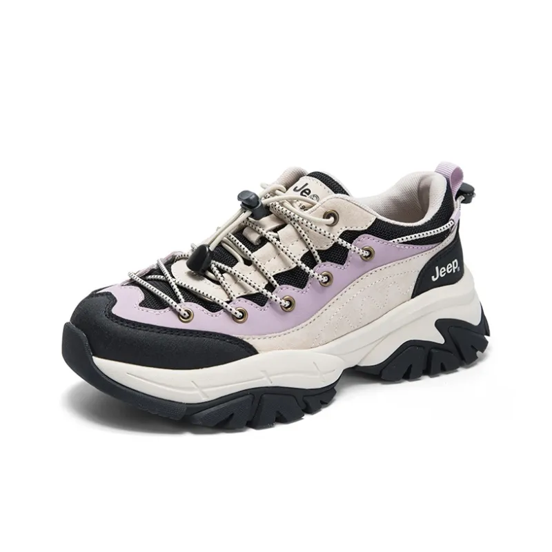 Jeep Breathable And Slip Resistant Low Top Chunky Sneakers Women's-1