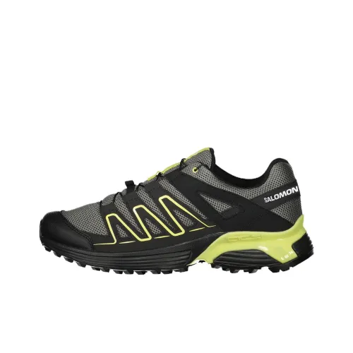 SALOMON XT Match Anti Slip Wear Resistant Low Top Hiking Shoes Men's Gray Black
