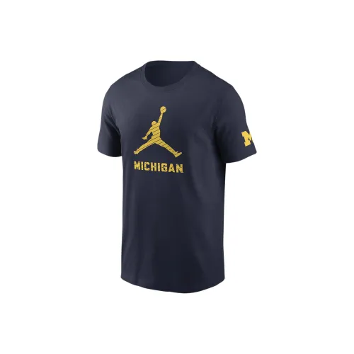 JORDAN Michigan Wolverines Campus Mascot Men's JORDAN College T Shirt
