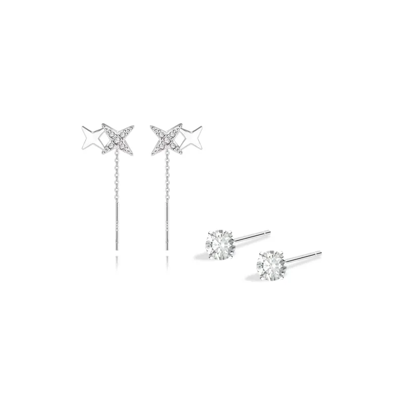 BLANK IN BLANK 999 Fine Silver Drop Earrings Women's-16
