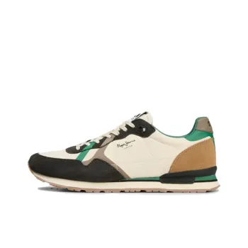 Pepe Jeans Low Top Casual Shoes Men's Beige Black