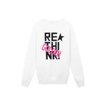 Golden Goose Sweatshirts Men White