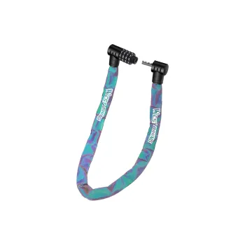 WEST BIKING Bicycle Locks Zinc Alloy, Steel Chain, Nylon Anti Pick, Waterproof, And Rust Proof Chain Lock