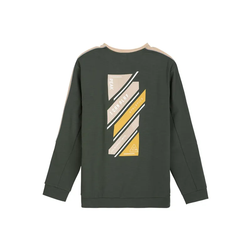 PEAK Sweatshirts Men Mountain Alder Green-0