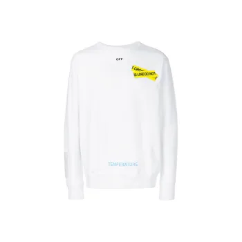 OFF WHITE Firetape L/S Tee