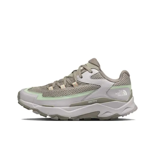 THE NORTH FACE Taraval Tennis Shoes Women's Low Top Gray/Green