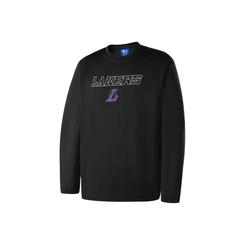 NBA Los Angeles Lakers T Shirts Unisex Black-0