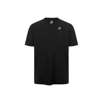 K WAY T Shirts Men Black