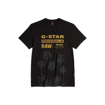 G STAR RAW T Shirt Men's Pitch Black