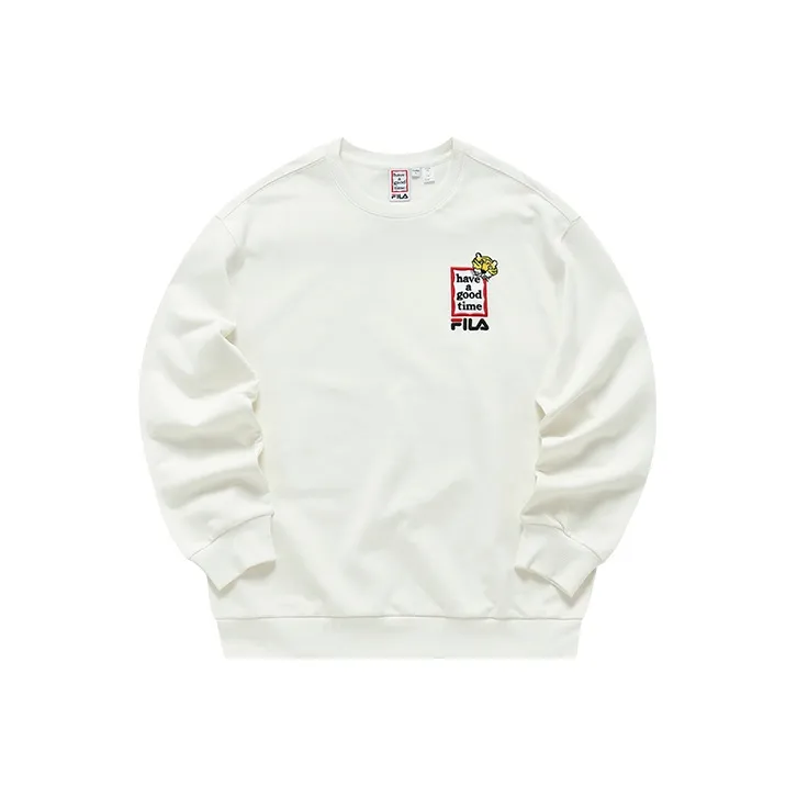 FILA x Have A Good Time Co branded Year Of The Tiger Collection Sweatshirt Unisex Cloud White-0