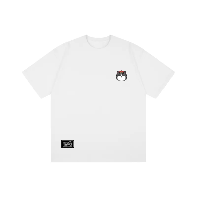 Supremo Cat T Shirts Unisex-2