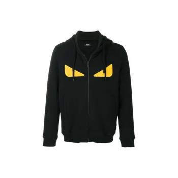 FENDI Sweatshirts Men Black
