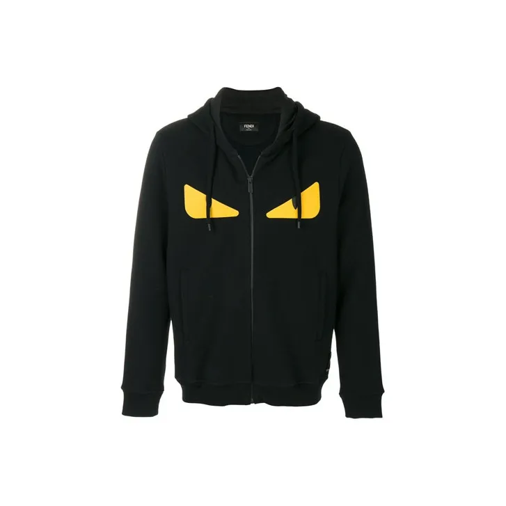 FENDI Sweatshirts Men Black-0