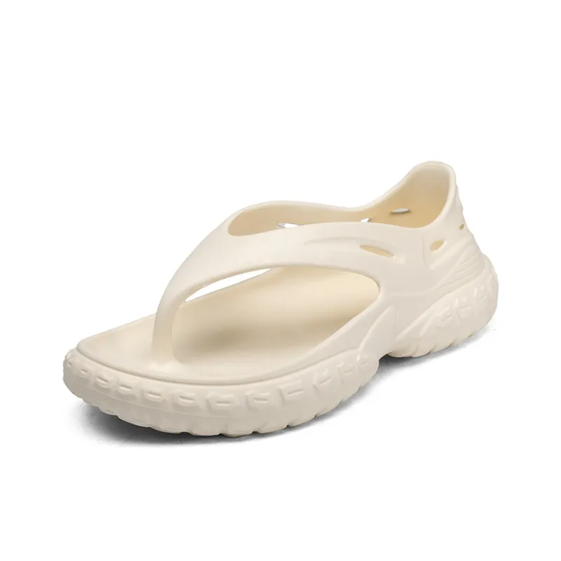 KLAOSD Quiet Odor Resistant Abrasion Resistant Flip Flops Men's-1