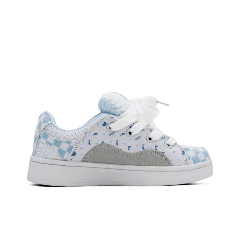 UNIITY Skateboard Shoes Women's Low Top Blueberry-2