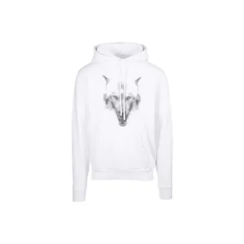 Marcelo Burlon County Of Milan Wolf-print Cotton Hoodie