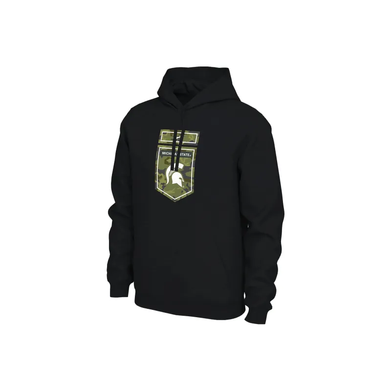 Nike College Michigan State Men's Pullover Hoodie-0