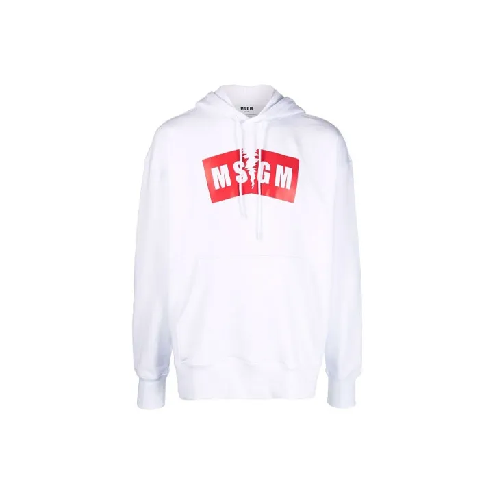 MSGM Sweatshirts Men White-0