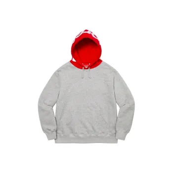 Supreme Week 2 Contrast Hooded Sweatshirt FW21 White