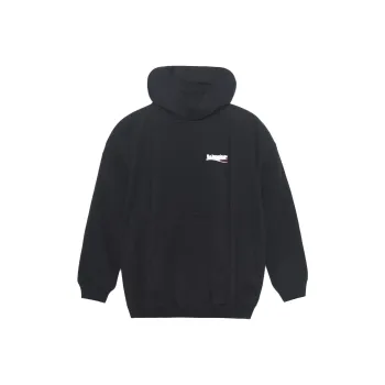 Balenciaga Political Campaign Sweatshirt Men's Black