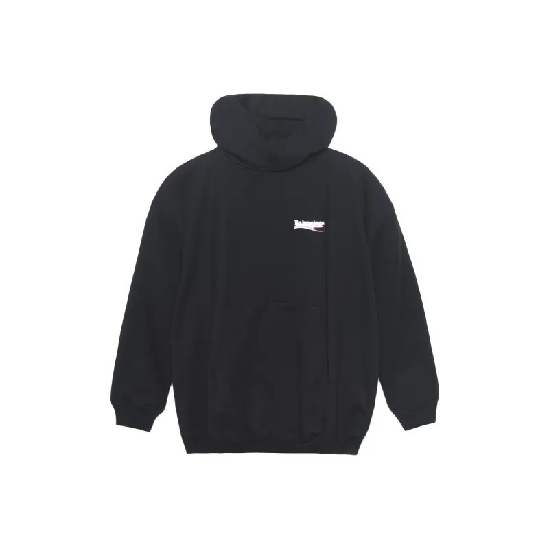 Balenciaga Political Campaign Sweatshirt Men's Black-0
