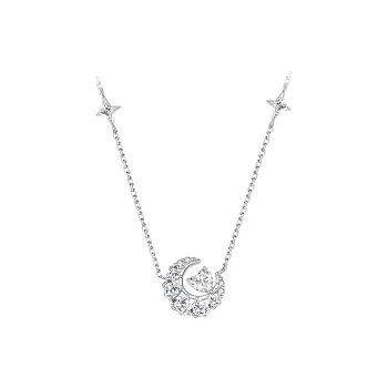 Di Su Xing 925 Sterling Silver Necklaces Women's