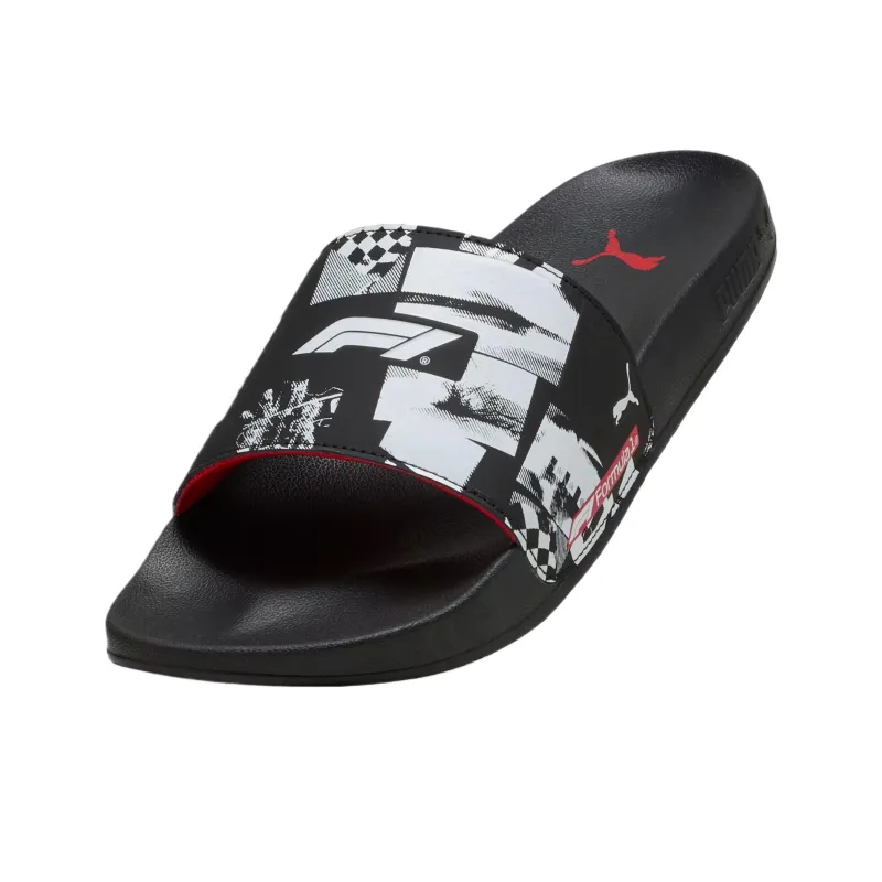 PUMA F1 Slip Resistant Slide Slippers Unisex Black-2