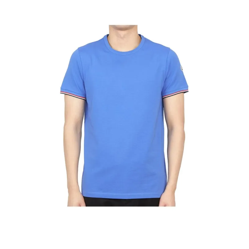 Moncler T Shirts Men Blue-0