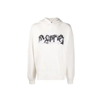 AMIRI Ladies Logo Pullover Hoodie