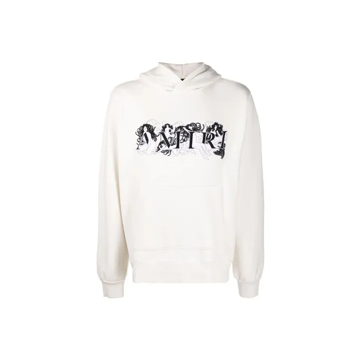 AMIRI Ladies Logo Pullover Hoodie-0
