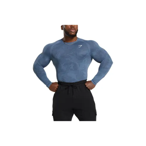 GYMSHARK Fitness Clothing Men Blue