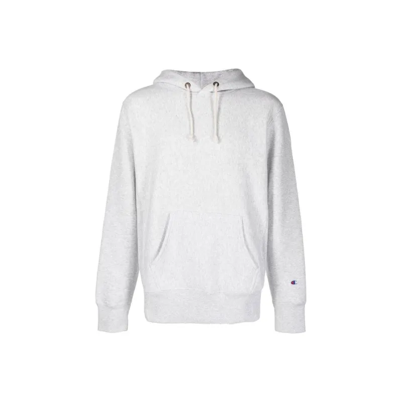 Champion Logo-patch Pullover Hoodie-0
