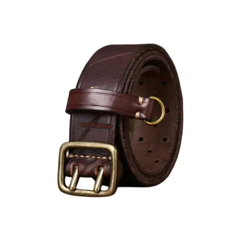 JEANSWEST Cow Leather Belts Men's 3.8CM