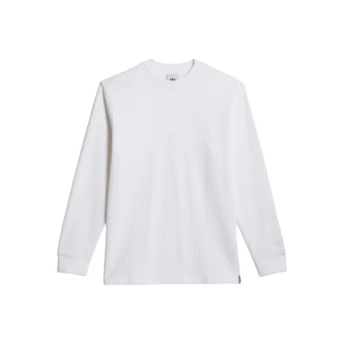 Adidas THERMAL LONG SLEEVE SHIRT T Shirt Men's White