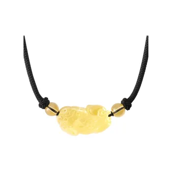 Seven Little Craftsmen Crystal Jade Necklaces Unisex