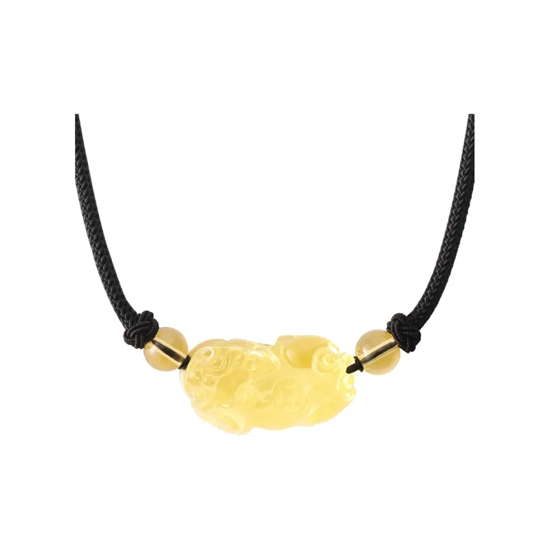 Seven Little Craftsmen Crystal Jade Necklaces Unisex-0