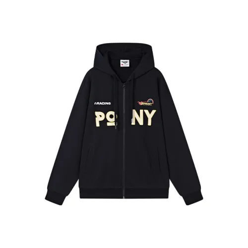 Pony Sweatshirts Unisex Black