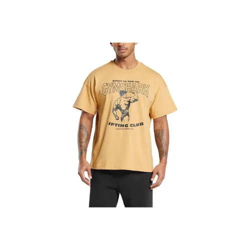 GYMSHARK T Shirts Men Yellow