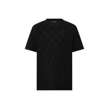 LOUIS VUITTON Damier French Terry Cotton T shirt
